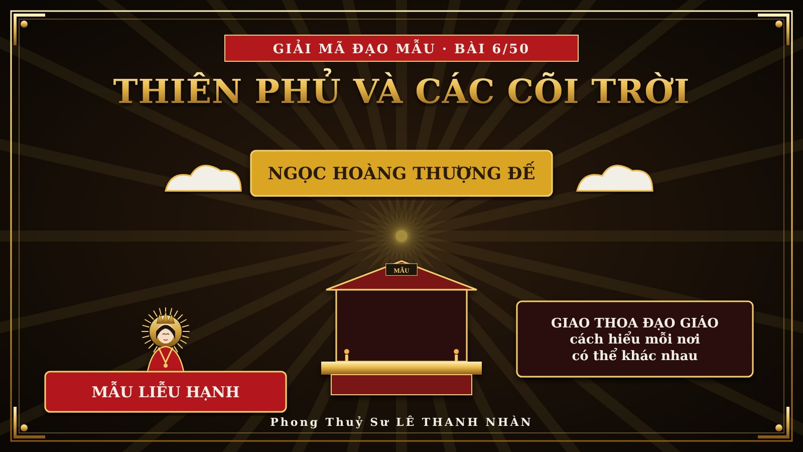 Thiên phủ giao thoa Đạo giáo