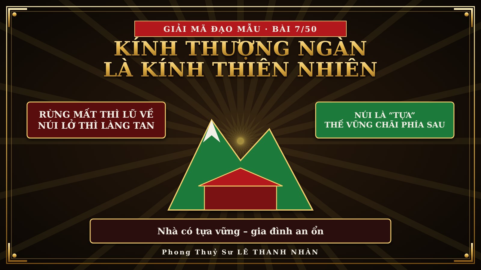 Kính Thượng Ngàn là kính thiên nhiên
